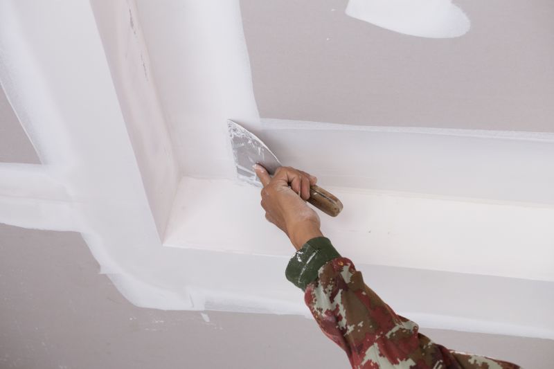 Drywall with Tape and Compound